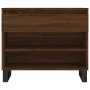 Shoe cabinet made of brown oak plywood, measuring 70x36x60 cm. by , Shoe racks and shoe organizers - Ref: Foro24-831451, Pric...