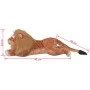 Large XXL brown plush lion by vidaXL, Stuffed animals - Ref: Foro24-80167, Price: 74,29 €, Discount: %