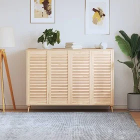 Lamellenschranktür 4 Stk. Kiefernholz 99,3x39,4 cm von , Schranktüren - Ref: Foro24-151135, Preis: 94,07 €, Rabatt: %