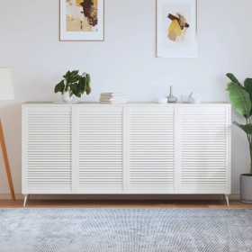Schranktürlamellen 4 Stück Kiefernholz weiß 99,3x59,4 cm von , Schranktüren - Ref: Foro24-151177, Preis: 154,83 €, Rabatt: %