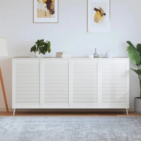 Schranktürlamellen 4 Stück Kiefernholz weiß 99,3x59,4 cm von , Schranktüren - Ref: Foro24-151177, Preis: 159,57 €, Rabatt: %