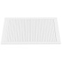 Puerta de armario lamas 4 uds madera pino blanco 99,3x59,4 cm