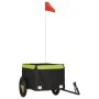 Bicycle trailer, black and green iron, 30 kg by , Bicycle trailers - Ref: Foro24-94081, Price: 83,39 €, Discount: %
