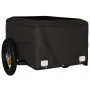 Bicycle trailer, black and green iron, 30 kg by , Bicycle trailers - Ref: Foro24-94081, Price: 83,39 €, Discount: %