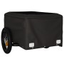 Fahrradanhänger aus schwarzem und grünem Eisen 30 kg von , Fahrradanhänger - Ref: Foro24-94081, Preis: 84,81 €, Rabatt: %