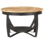 Rough mango wood coffee table Ø68x43 cm by , Coffee table - Ref: Foro24-320794, Price: 142,83 €, Discount: %