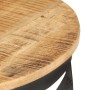 Mesa de centro de madera de mango rugosa Ø68x43 cm de , Mesas de centro - Ref: Foro24-320794, Precio: 146,41 €, Descuento: %