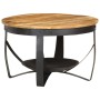 Mesa de centro de madera de mango rugosa Ø68x43 cm de , Mesas de centro - Ref: Foro24-320794, Precio: 146,41 €, Descuento: %