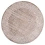 Washable non-slip beige rug 120 cm by , Rugs - Ref: Foro24-337945, Price: 31,80 €, Discount: %