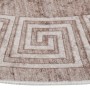 Beige rutschfester, waschbarer Teppich 120 cm von , Teppiche - Ref: Foro24-337945, Preis: 32,40 €, Rabatt: %