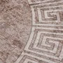 Washable non-slip beige rug 120 cm by , Rugs - Ref: Foro24-337945, Price: 31,80 €, Discount: %