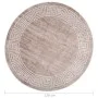 Beige rutschfester, waschbarer Teppich 120 cm von , Teppiche - Ref: Foro24-337945, Preis: 31,80 €, Rabatt: %