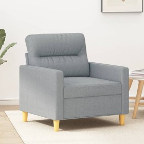 Light gray fabric armchair, 60 cm by , Sofas - Ref: Foro24-359219, Price: 142,31 €, Discount: %