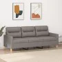 3-seater taupe gray fabric sofa, 180 cm by , Sofas - Ref: Foro24-359250, Price: 257,17 €, Discount: %