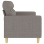 Sofá de 3 plazas de tela gris taupe 180 cm de , Sofás - Ref: Foro24-359250, Precio: 260,94 €, Descuento: %