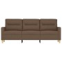 3-seater brown fabric sofa 180 cm by , Sofas - Ref: Foro24-359246, Price: 259,87 €, Discount: %