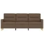 3-seater brown fabric sofa 180 cm by , Sofas - Ref: Foro24-359246, Price: 255,02 €, Discount: %