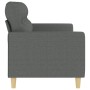Dark gray 3-seater fabric sofa, 180 cm by , Sofas - Ref: Foro24-359244, Price: 284,71 €, Discount: %