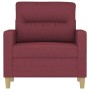 Roter Stoffsessel 60 cm von , Sofas - Ref: Foro24-359225, Preis: 142,34 €, Rabatt: %