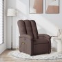 Dunkelbrauner Liegemassagesessel aus Stoff von , Sessel - Ref: Foro24-371744, Preis: 235,84 €, Rabatt: %