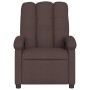 Dunkelbrauner Liegemassagesessel aus Stoff von , Sessel - Ref: Foro24-371744, Preis: 235,84 €, Rabatt: %