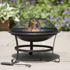 RedFire Brasero Atlanta acero negro 51 cm 85014 de RedFire, Chimeneas - Ref: Foro24-411826, Precio: 58,56 €, Descuento: %