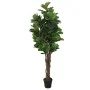 Artificial fig tree with 180 green violin-shaped leaves, 150 cm. by , artificial flora - Ref: Foro24-359013, Price: 95,08 €, ...
