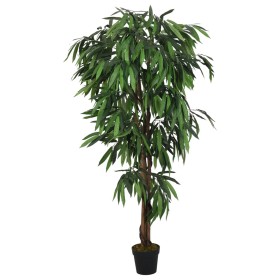 Árbol de mango artificial con 300 hojas verde 80 cm
