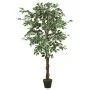 Artificial ficus tree with 630 green leaves, 120 cm tall. by , artificial flora - Ref: Foro24-359026, Price: 64,06 €, Discoun...
