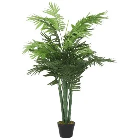Artificial palm tree with 28 green leaves, 120 cm. by , artificial flora - Ref: Foro24-359005, Price: 82,99 €, Discount: %