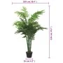 Artificial palm tree with 28 green leaves, 120 cm. by , artificial flora - Ref: Foro24-359005, Price: 82,99 €, Discount: %