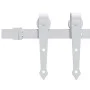 Puerta corredera con herrajes madera maciza de pino 85x210 cm de , Puertas - Ref: Foro24-3203249, Precio: 192,24 €, Descuento: %