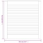 Puertas de armario de lamas 2 uds madera de pino 61,5x59,4 cm de , Puertas de armarios - Ref: Foro24-151122, Precio: 48,34 €,...