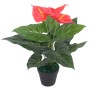 Künstliche Anthuriumpflanze mit 45 cm rotem und gelbem Topf von , Künstliche Flora - Ref: Foro24-244446, Preis: 23,14 €, Raba...