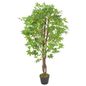 Artificial maple tree plant with green pot 120 cm by , artificial flora - Ref: Foro24-280196, Price: 52,88 €, Discount: %