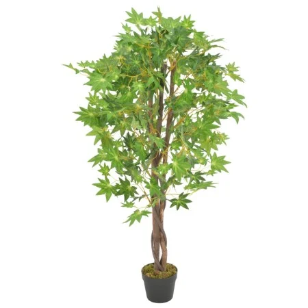 Artificial maple tree plant with green pot 120 cm by , artificial flora - Ref: Foro24-280196, Price: 52,88 €, Discount: %