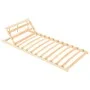 Slatted bed base with 13 slats adjustable headboard 80x200 cm by , Beds and slatted bases - Ref: Foro24-327261, Price: 62,79 ...