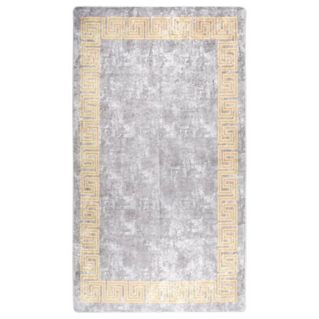 Alfombra lavable antideslizante gris 190x300 cm de , Alfombras - Ref: Foro24-337938, Precio: 90,77 €, Descuento: %