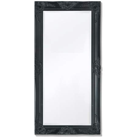 Baroque style wall mirror 100x50 cm black by vidaXL, Mirrors - Ref: Foro24-243682, Price: 83,34 €, Discount: %