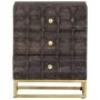 Mesita de noche de madera maciza de mango negro 40x30x50 cm de , Mesitas de noche - Ref: Foro24-320813, Precio: 141,38 €, Des...