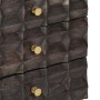 Mesita de noche de madera maciza de mango negro 40x30x50 cm de , Mesitas de noche - Ref: Foro24-320813, Precio: 143,99 €, Des...