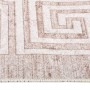 Alfombra lavable antideslizante beige 190x300 cm de , Alfombras - Ref: Foro24-337944, Precio: 92,24 €, Descuento: %