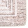 Alfombra lavable antideslizante beige 190x300 cm de , Alfombras - Ref: Foro24-337944, Precio: 92,24 €, Descuento: %