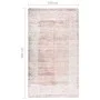Alfombra lavable antideslizante beige 190x300 cm de , Alfombras - Ref: Foro24-337944, Precio: 85,75 €, Descuento: %