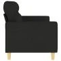 3-Sitzer-Sofa aus schwarzem Stoff, 180 cm von , Sofas - Ref: Foro24-359247, Preis: 279,34 €, Rabatt: %