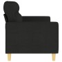 Sofá de 3 plazas de tela negro 180 cm de , Sofás - Ref: Foro24-359247, Precio: 300,89 €, Descuento: %