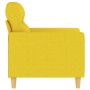Hellgelber Stoffsessel 60 cm von , Sofas - Ref: Foro24-359224, Preis: 130,39 €, Rabatt: %