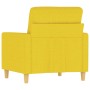 Hellgelber Stoffsessel 60 cm von , Sofas - Ref: Foro24-359224, Preis: 130,39 €, Rabatt: %