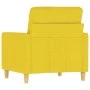Light yellow fabric armchair 60 cm by , Sofas - Ref: Foro24-359224, Price: 127,97 €, Discount: %