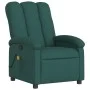Sillón de masaje reclinable de tela verde oscuro de , Sillones - Ref: Foro24-371745, Precio: 212,31 €, Descuento: %